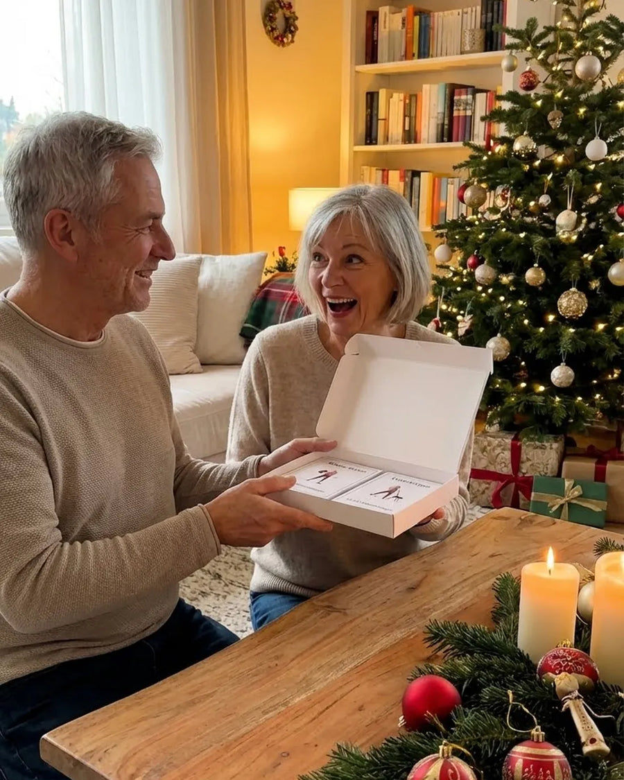 Silver Moments Cards als Weihnachtsgeschenk für die Eltern