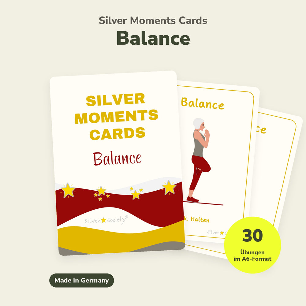 Silver Moments Cards Balance – 30 Gleichgewichtsübungen ab 50