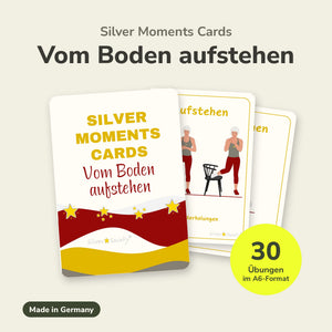 Kartenset Silver Moments Cards Vom Boden aufstehen