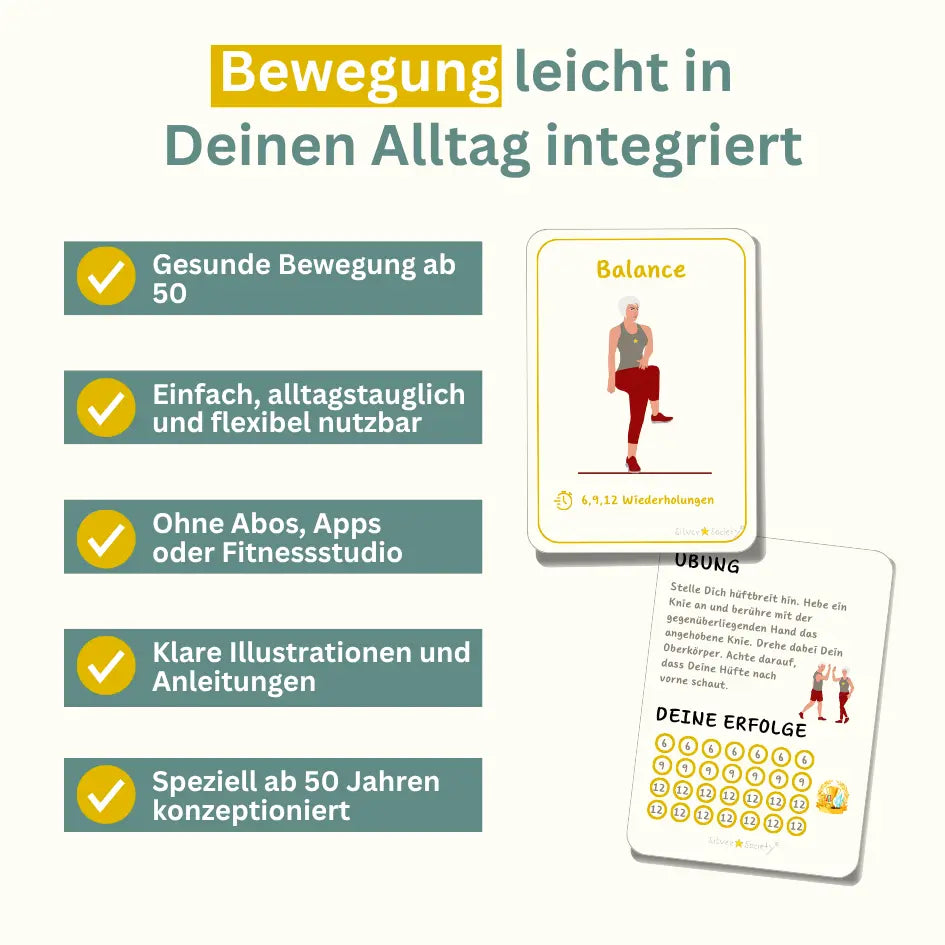 In Bewegung kommen - Silver Star Society®
