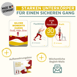 Hüfte, Gesäß, Beine Silver Moments Cards