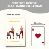 Vom Boden aufstehen Silver Moments Cards