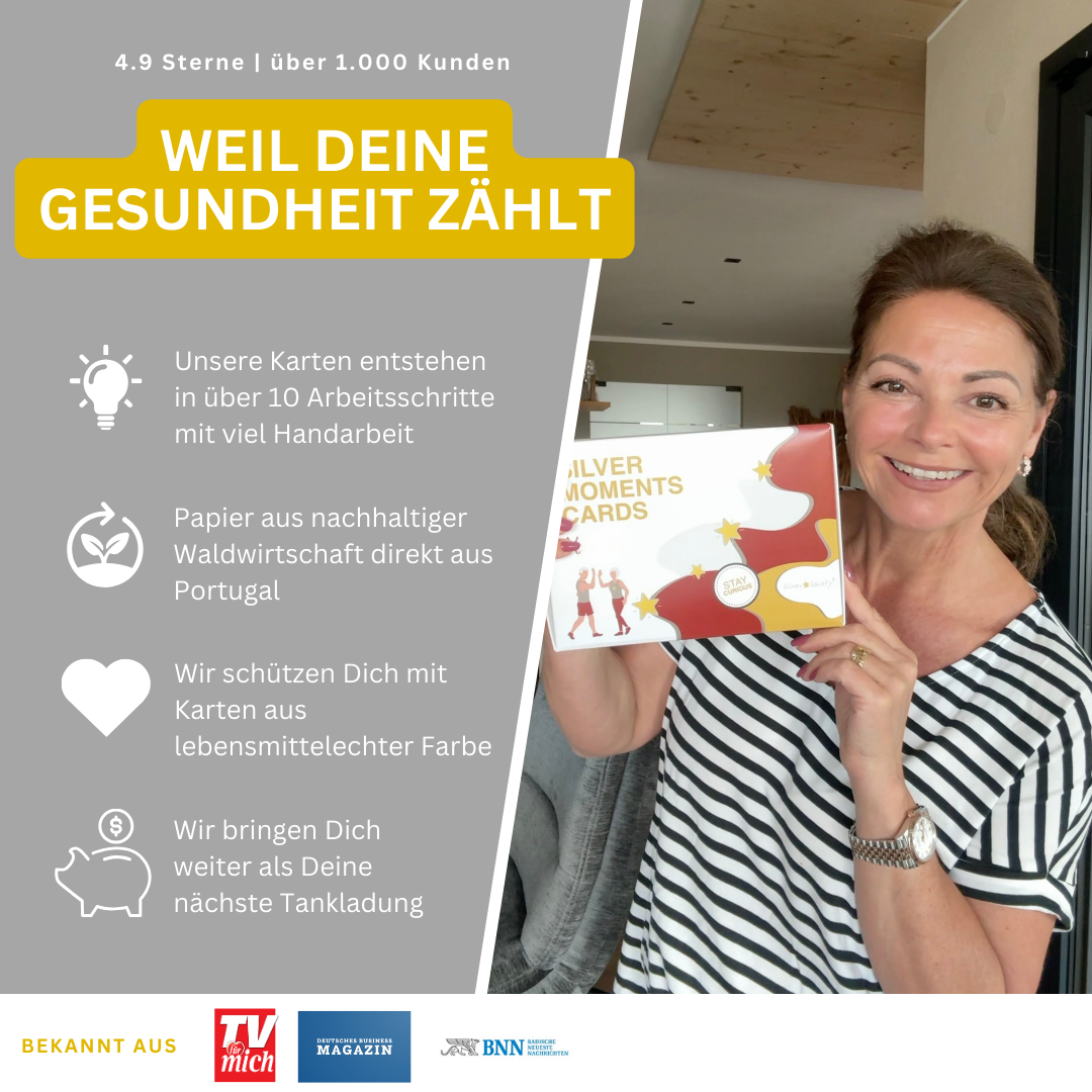 Im Sitzen (Kraft & Flexibilität) Silver Moments Cards