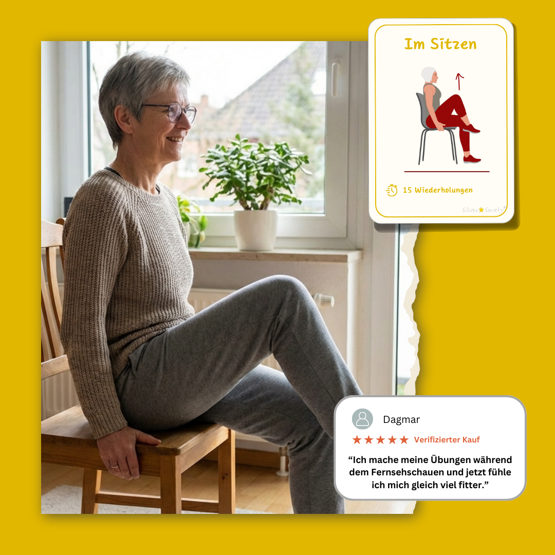 Im Sitzen (Kraft & Flexibilität) Silver Moments Cards