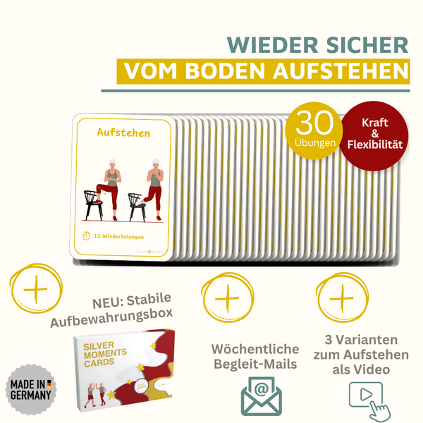 Vom Boden aufstehen