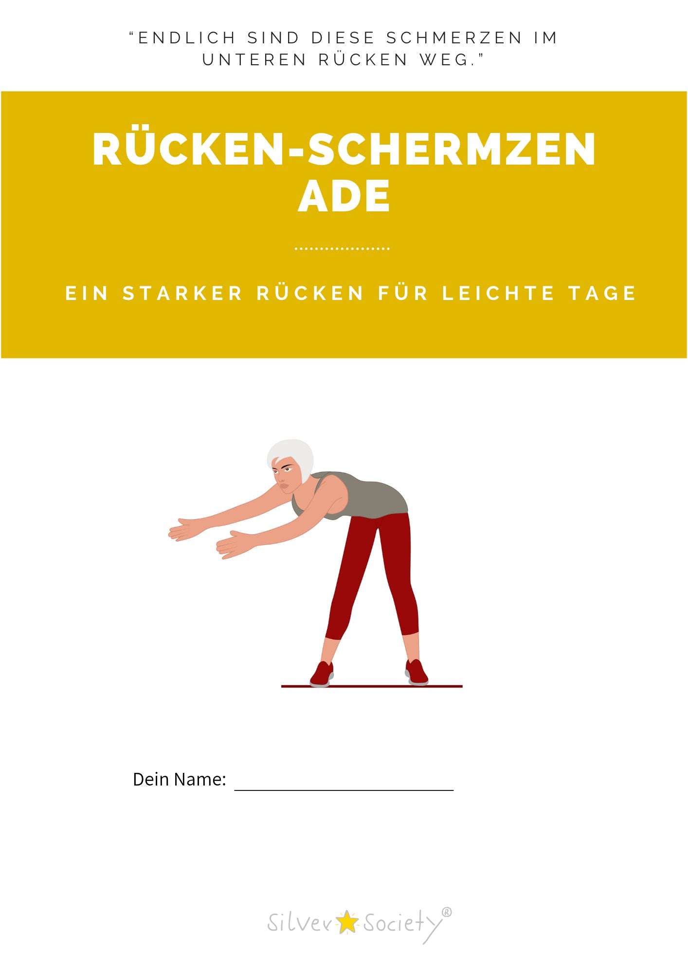 Rücken-Schmerzen-Ade Silver Star Society®