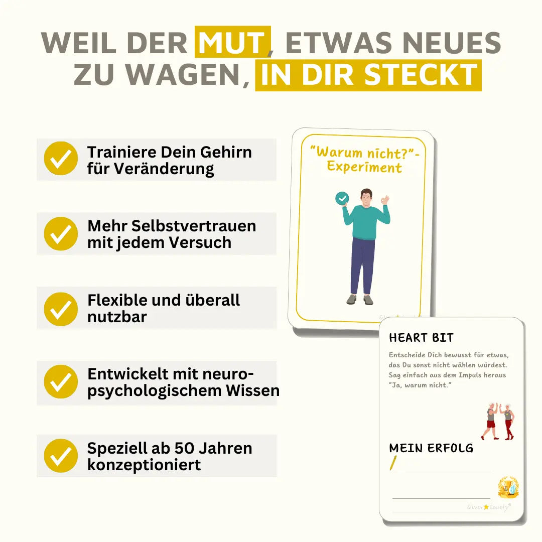 Mut für Neues - Silver Star Society®